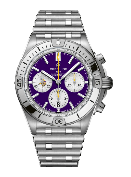 Breitling CHRONOMAT B01 42 NFL MINNESOTA VIKINGS EDITION Replica Watch AB01342B1K4A1